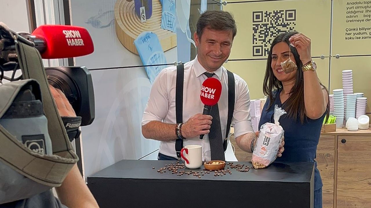 Zeynep Yarımca “Hepa Coffee”  markası ile fuarda