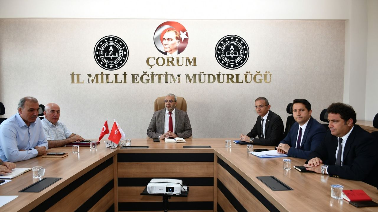 Milli Eğitim’de yapılan  çalışmalar değerlendirildi