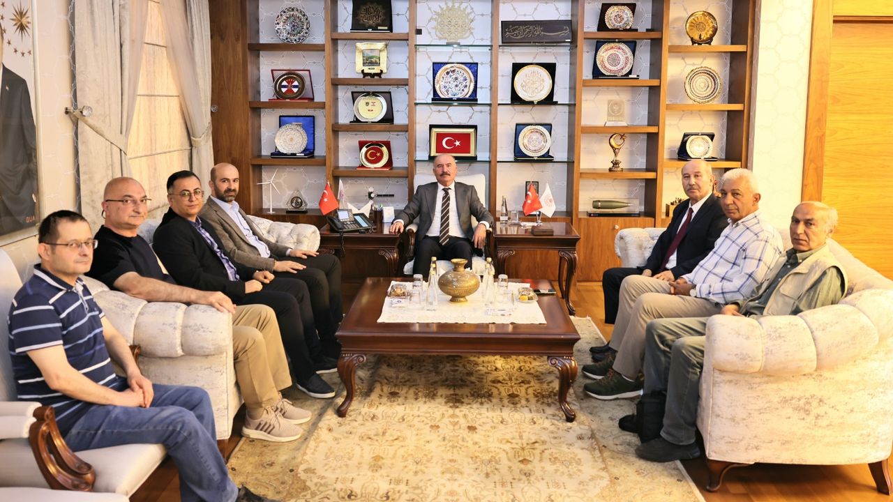 Gazeteciler Cemiyeti’nden  Vali Ali Çalgan’a ziyaret