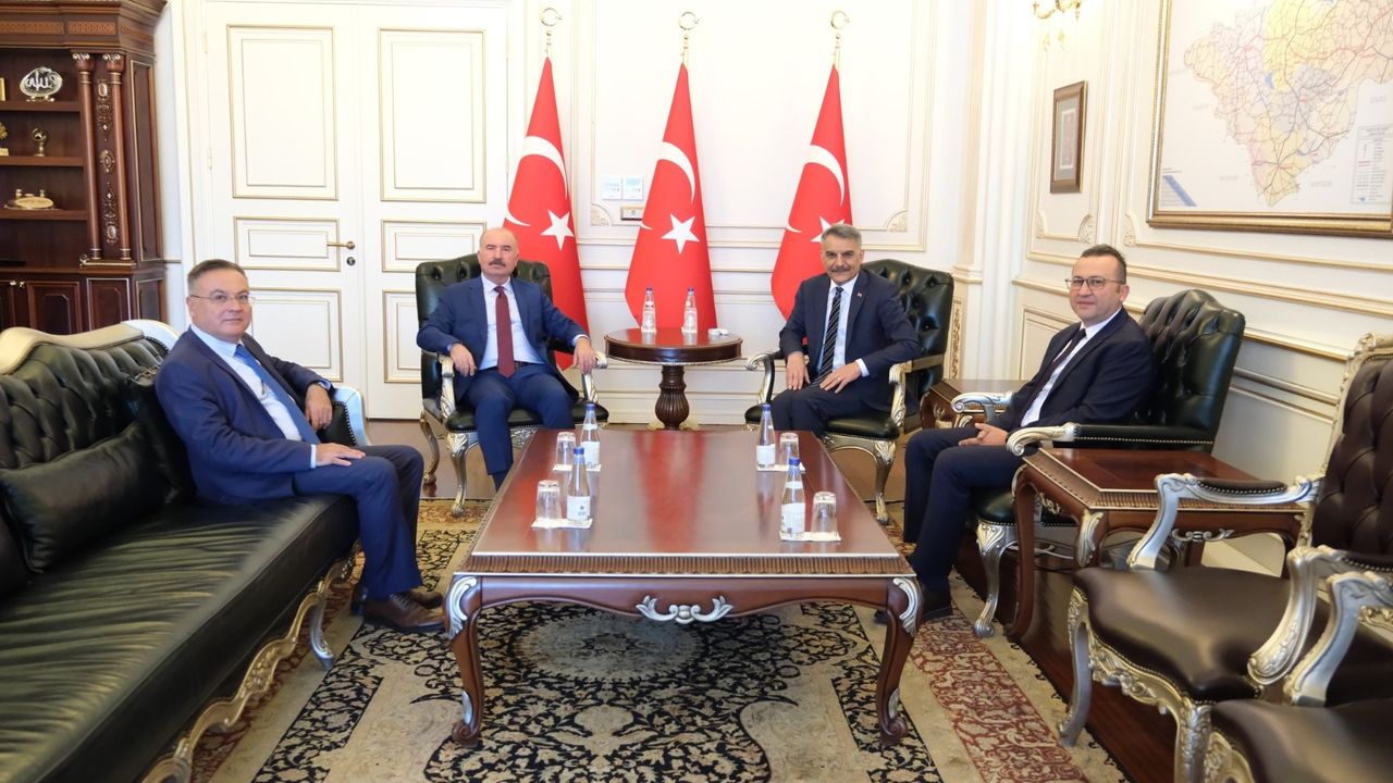 Vali Çalgan’dan Yozgat  Valisi Özkan’a ziyaret