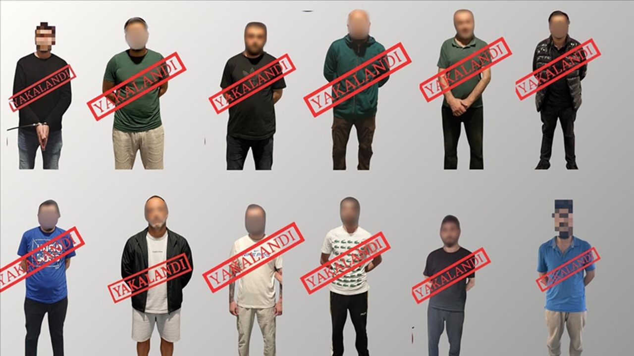 Aranan 12 kişi  ülkeye getirildi