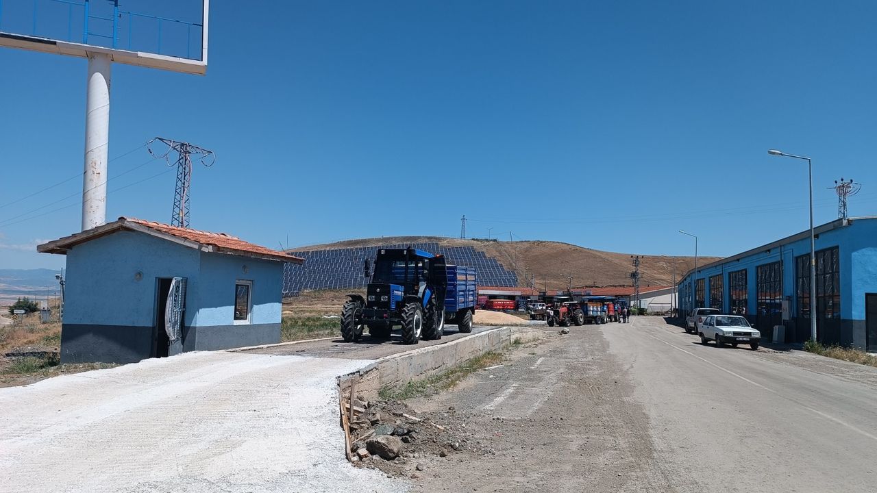 TMO Uğurludağ'da hububat  alımına başladı