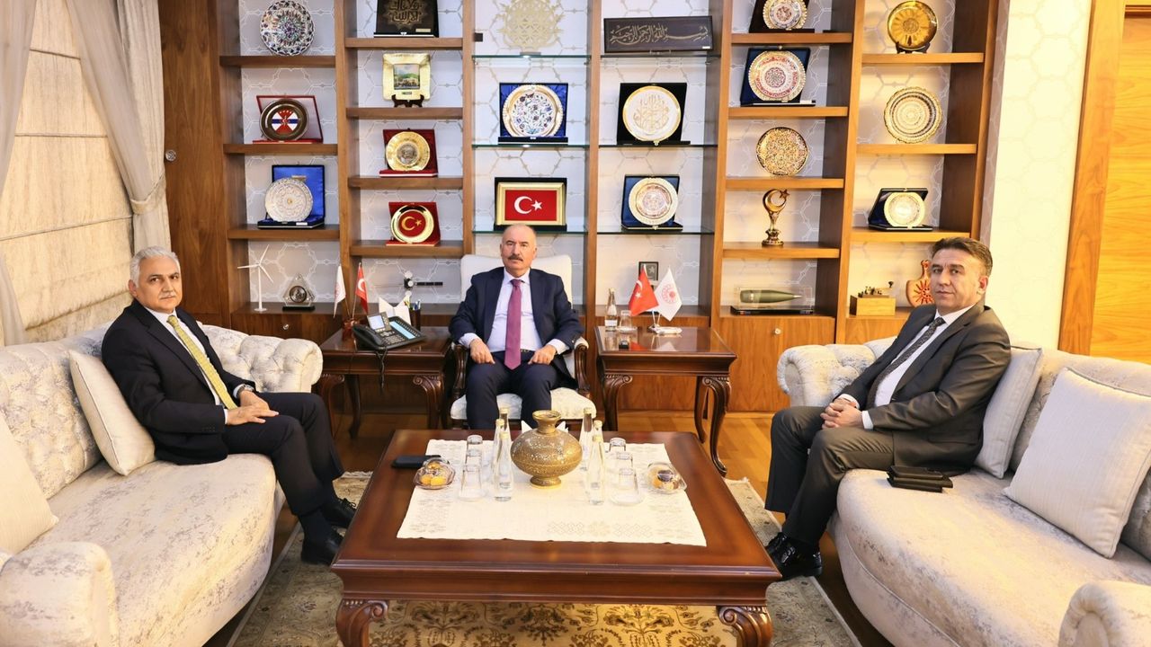 Çalgan, Emniyet’ten üst  düzey yetkilileri ağırladı