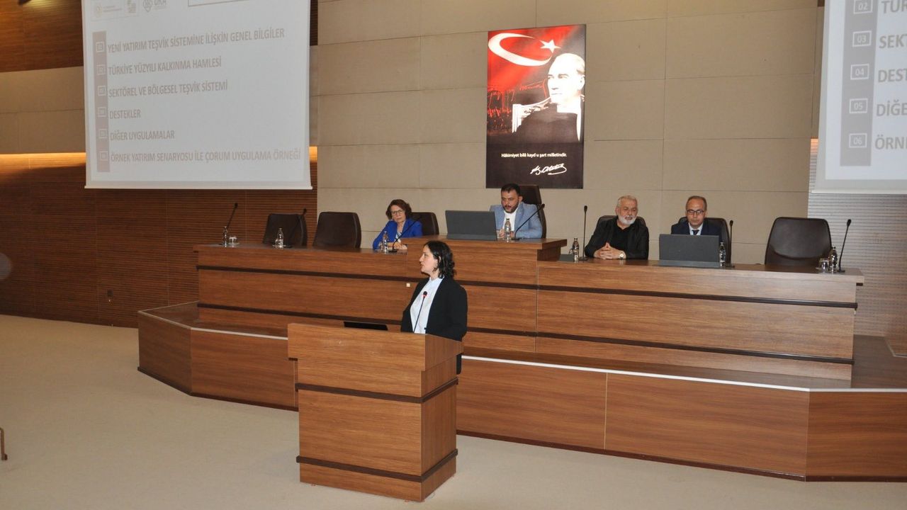 Kılıç: “Yeni teşvikler Çorum  sanayine de fırsatlar sunacak”