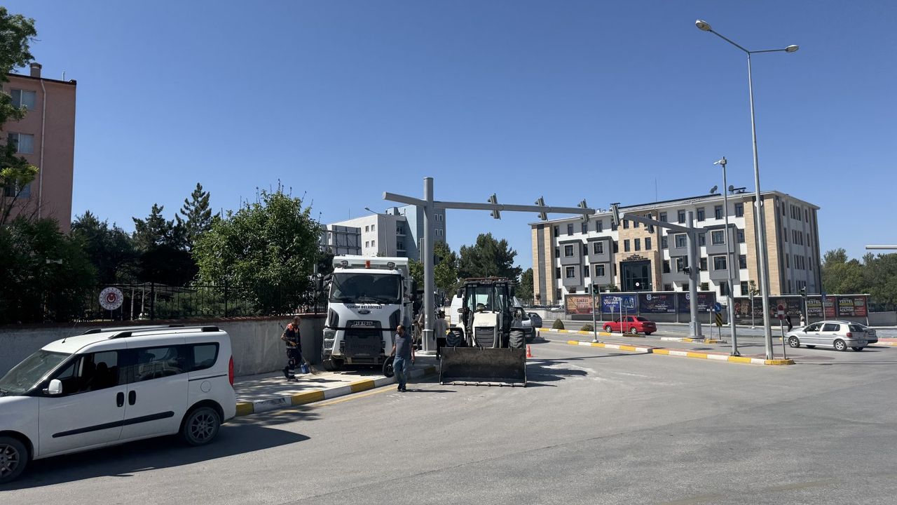 Çorum trafiğini rahatlatacak çalışma