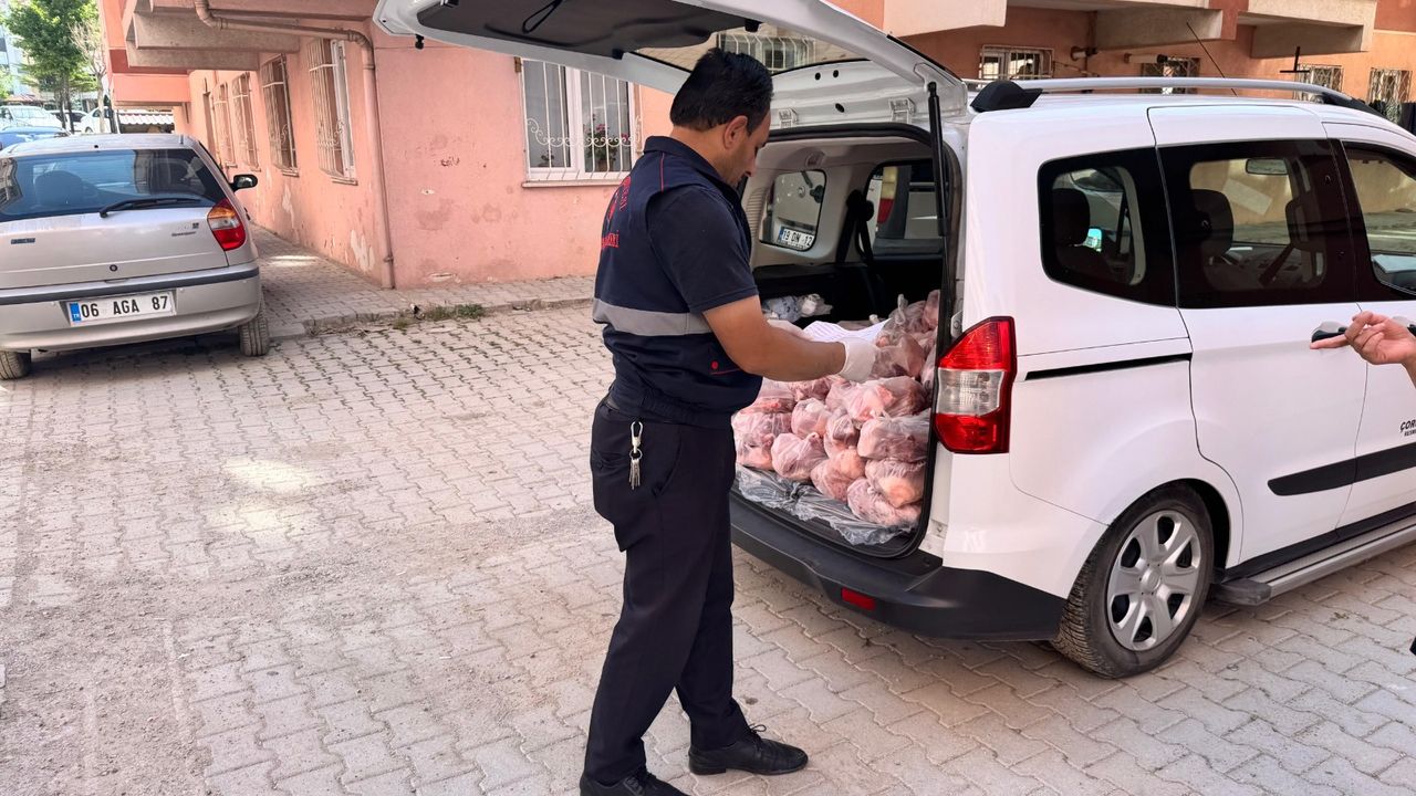 Kurban payları ihtiyaç  sahiplerine ulaştırıldı