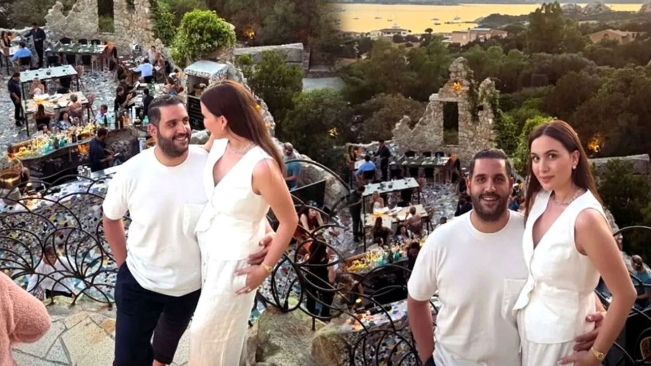 Balayı için Sardinya Adası'nı tercih ettiler