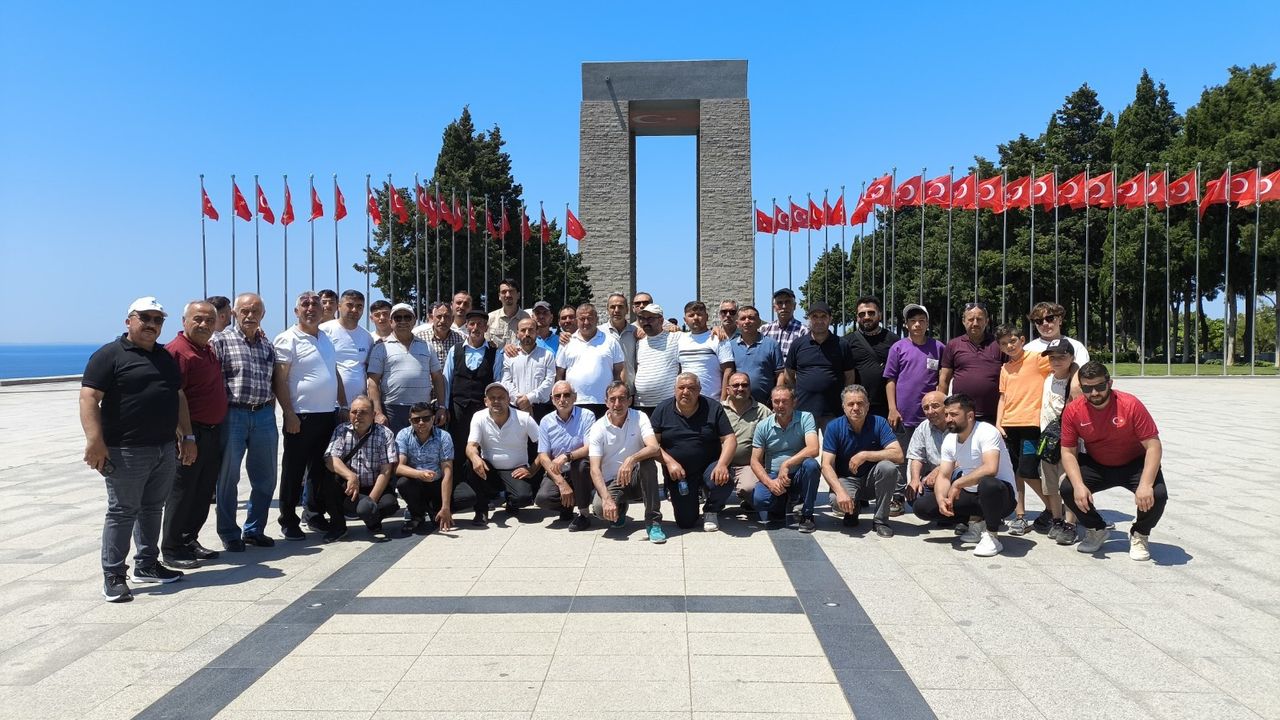 Sanayi esnafının Çanakkale’de  kültür, İstanbul’da fuar gezisi