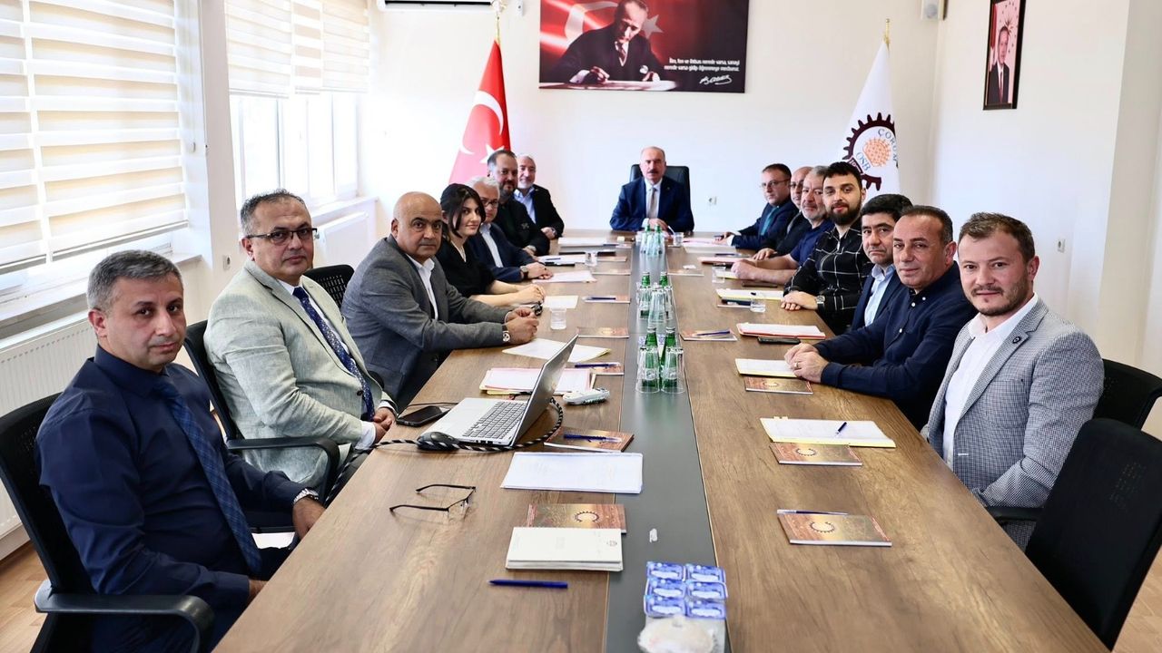OSB yönetimi su  teminini ele aldı