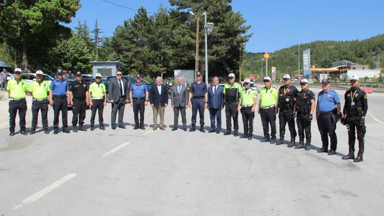 Çorum'da bayram öncesi trafik denetimleri arttırıldı