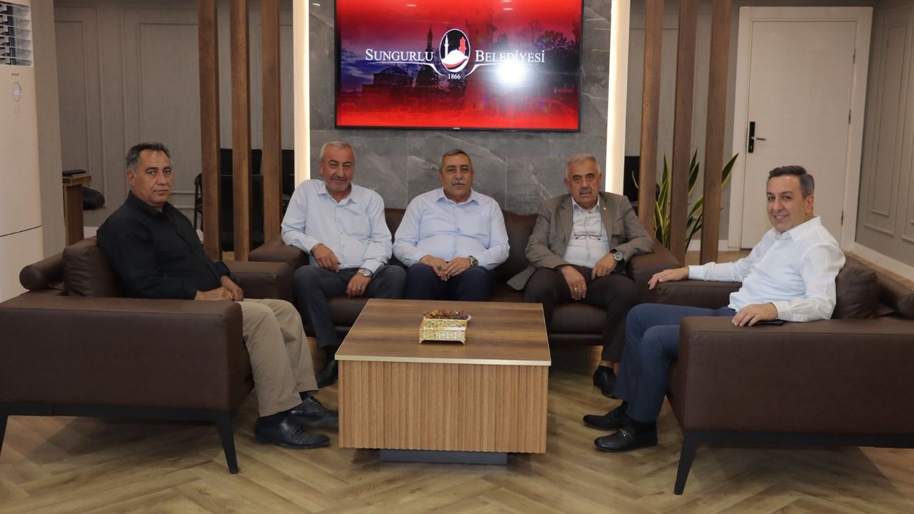 Dere, ÇESOB  heyetini ağırladı