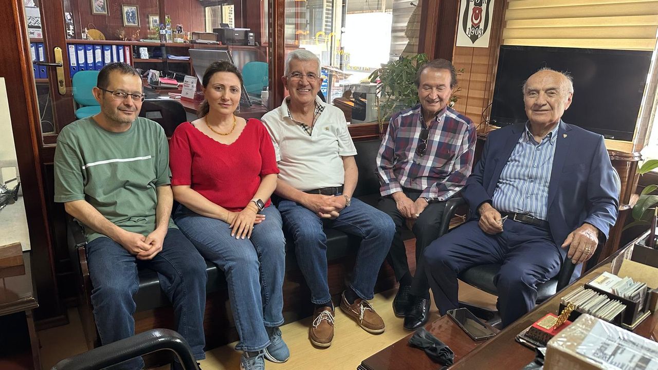 Yıldırım, Poroy ve Şahin’den ÇORUM HABER’e ziyaret