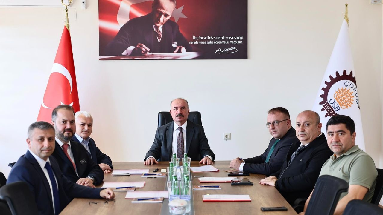 OSB Yönetimi toplandı
