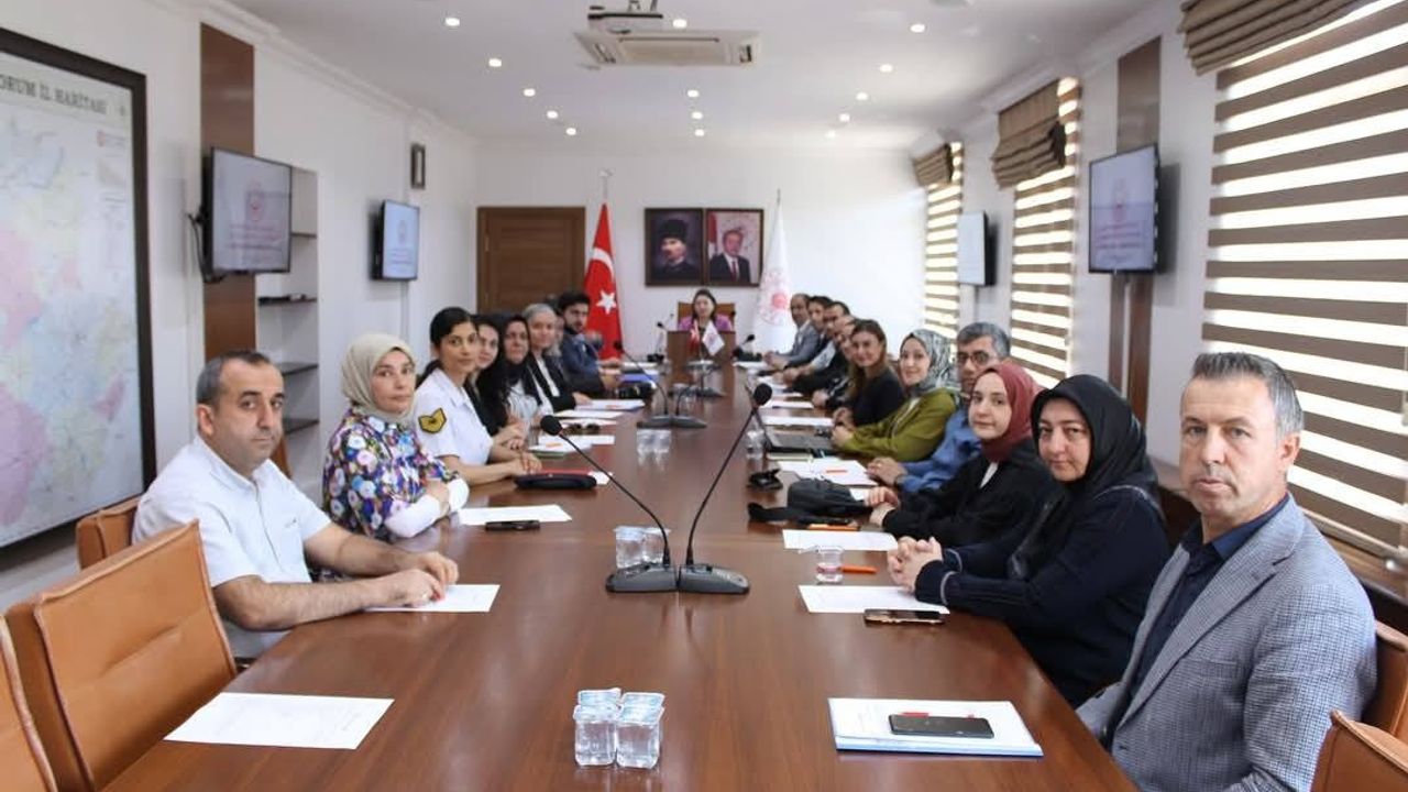 Kadına Yönelik Şiddetle  Mücadele Toplantısı yapıldı