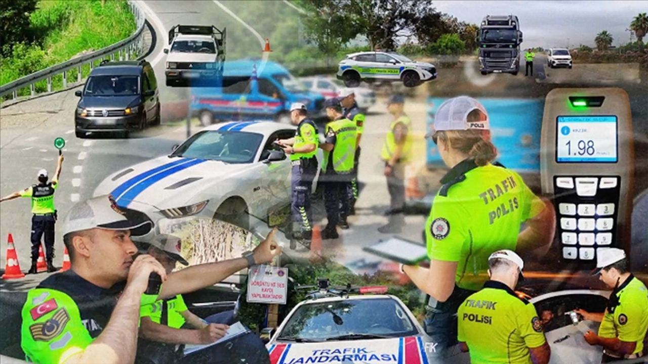 Emniyet ve trafik ekiplerince bir haftada 403 bin 49 sürücüye işlem yapıldı