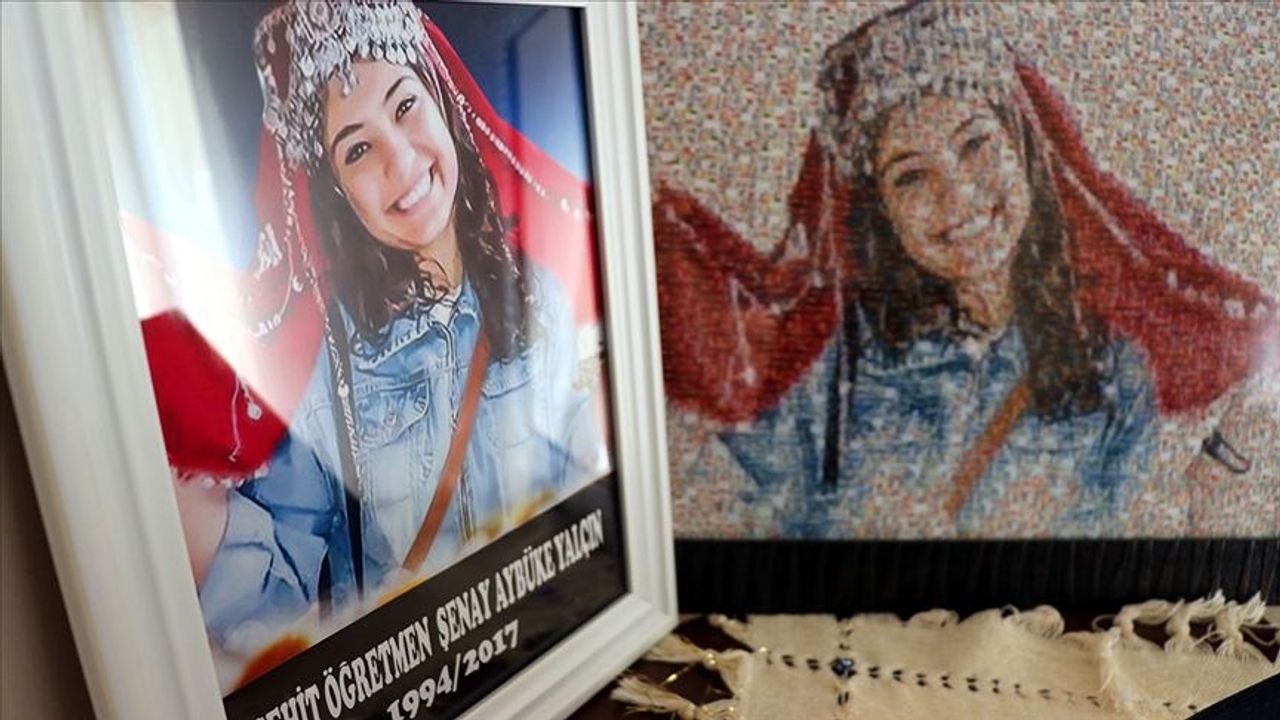 Şehadetinin üzerinden 8 yıl geçen  Aybüke öğretmen anılıyor