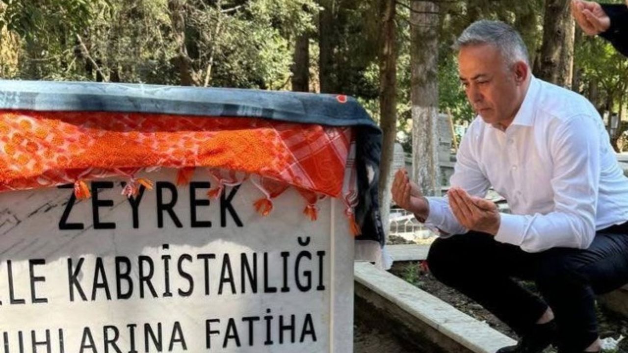 Manisa’da duygu yüklü taziye