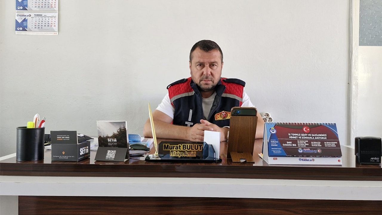 Alaca itfaiyesinden tarla  yangınları için uyarı