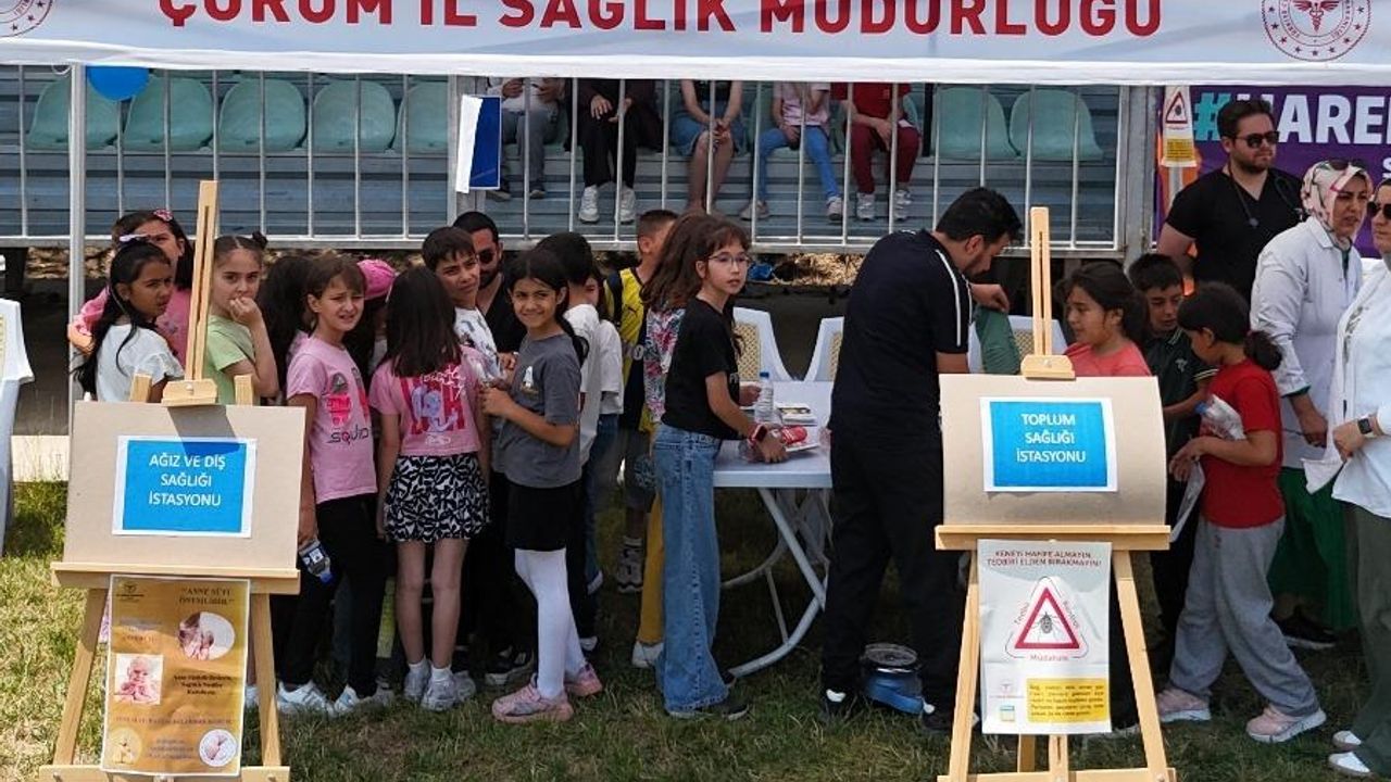 Dodurga’da “Sağlıklı Çocuk, Sağlıklı Gelecek” etkinlikleri