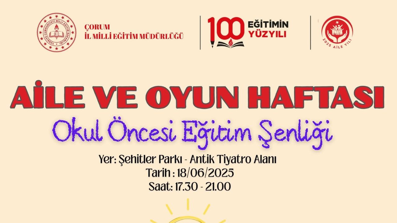 Milli Eğitim’den Okul  Öncesi Eğitim Şenliği