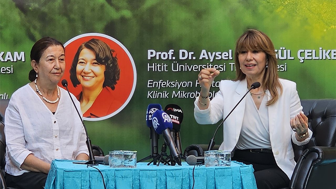 Çorum’da Kırım Kongo tarihi Veli Paşa Hanı’nda vatandaşlara anlatıldı