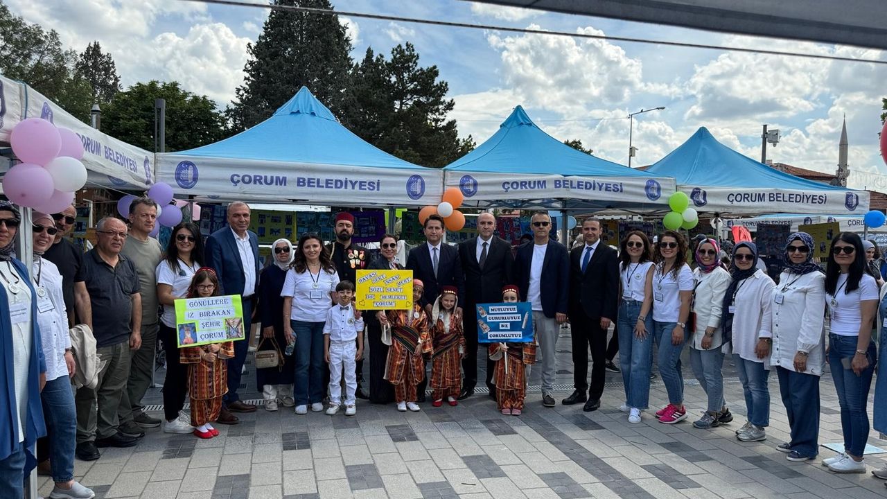 Tarihi Kent Meydanı’nda “Bir  Başkadır Çorum” proje sergisi