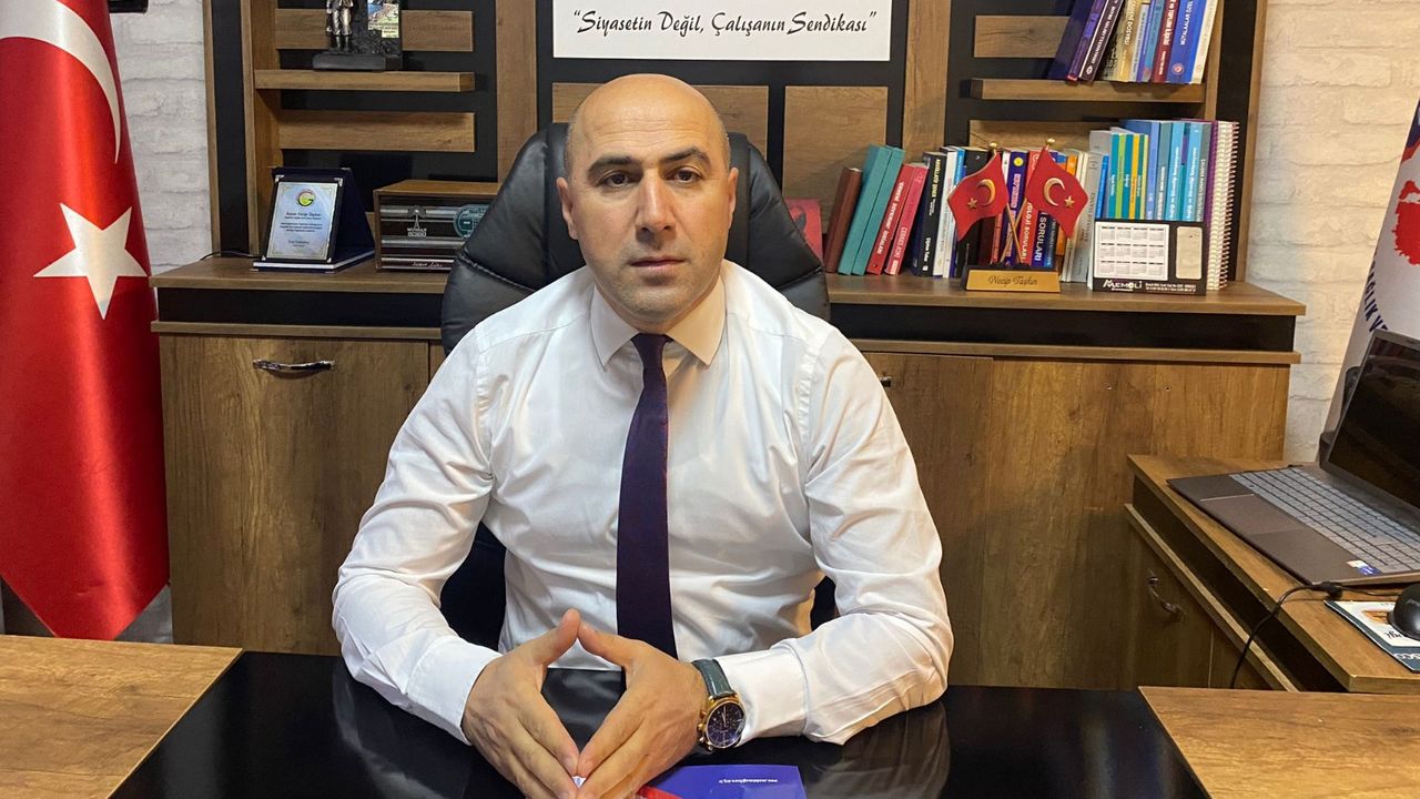Necip Taşkın: “Taleplerimiz verilsin sorunlar çözülür.”