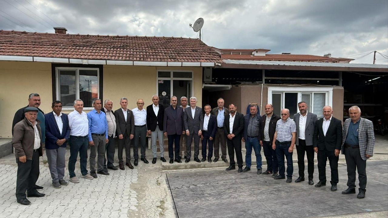 Ahlatcı, Mecitözü’nde muhtarlarla bir araya geldi