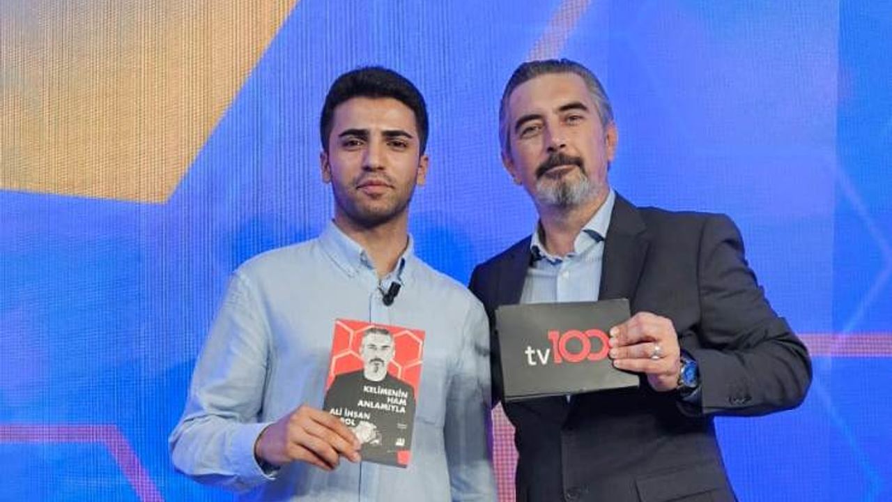 Çorumlu genç mühendis Tv100 ekranlarında