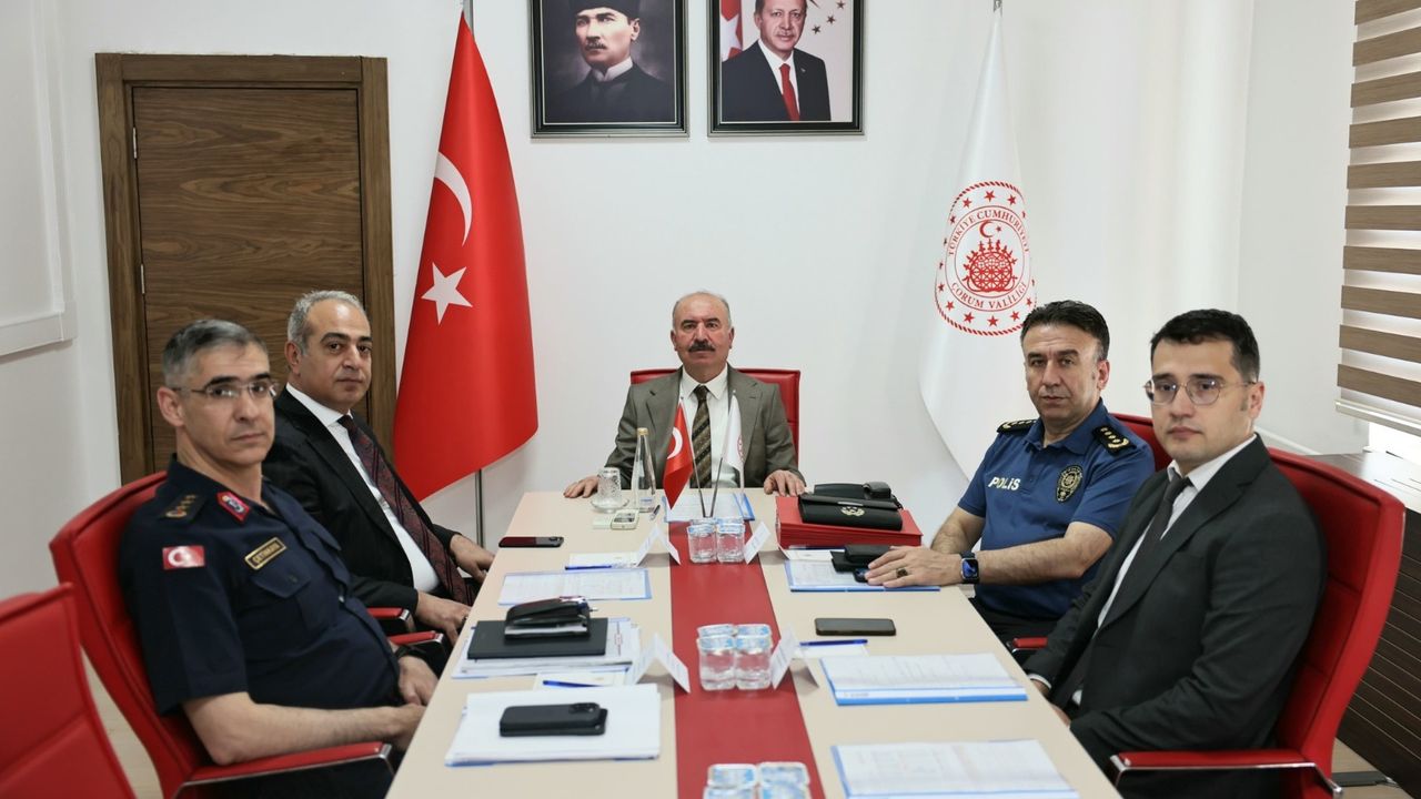 Bayram öncesi asayiş toplantısı
