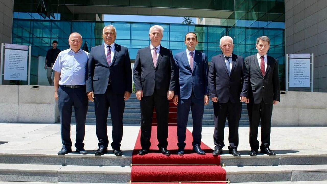 İskilip heyetinden  üst düzey görüşme