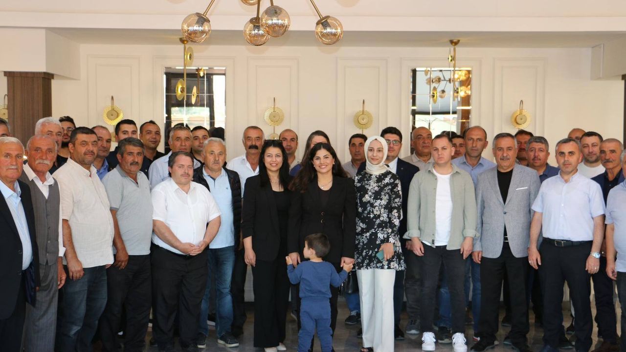 Kaymakam Yıldız için  veda yemeği düzenlendi