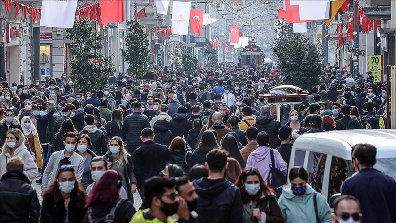 Türkiye, nüfus büyüklüğüne  göre dünyada 18’inci sırada