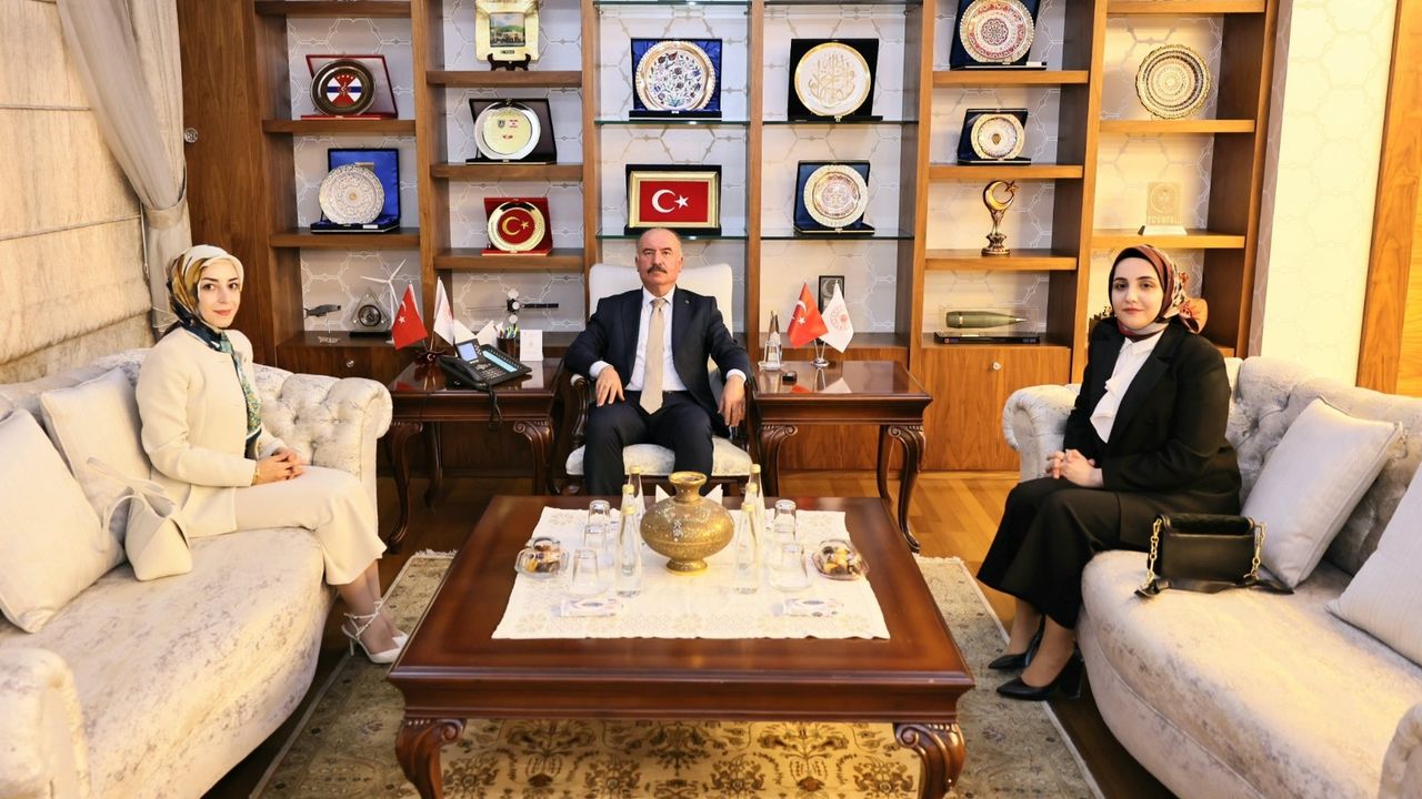 Hakim ve savcıdan  Vali Çalgan’a ziyaret