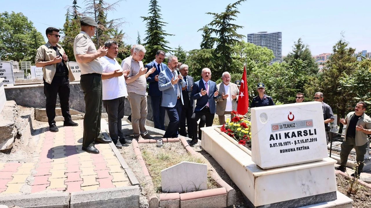 15 Temmuz Şehitleri  ve aileleri unutulmadı
