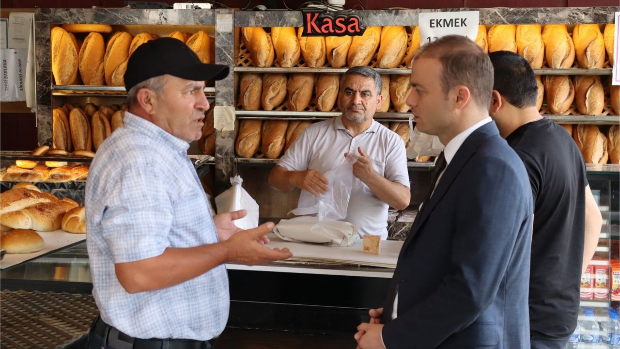 Yeni kaymakamdan  esnafa sürpriz ziyaret