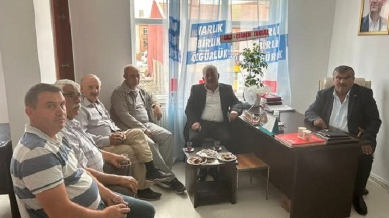 Atlas ve Özcan’dan Alaca  İlçe Başkanlığı’na ziyaret