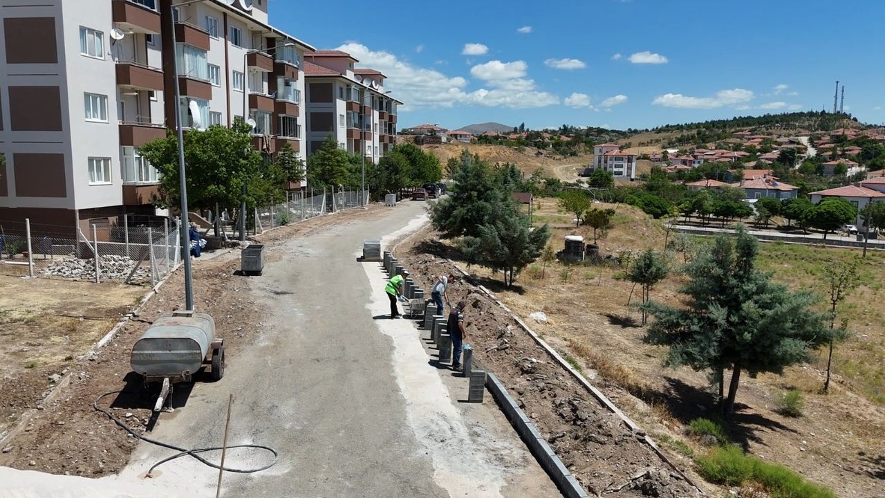 Sungurlu TOKİ’nin  yolları yenileniyor