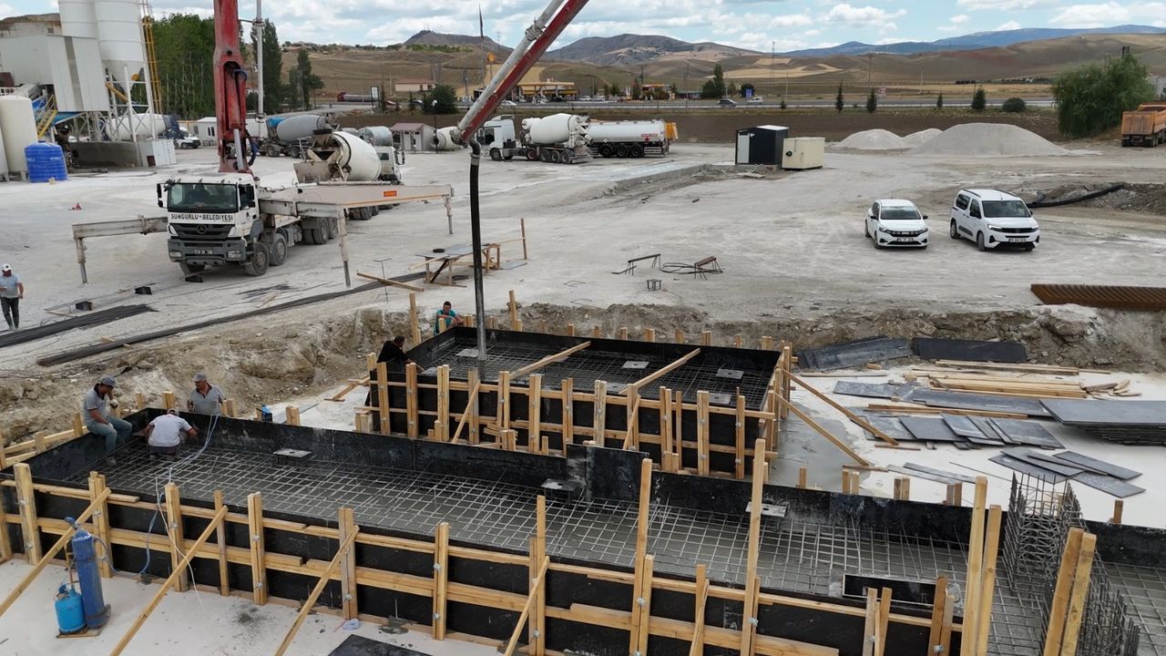 Sungurlu’ya asfalt  plent tesisi yatırımı