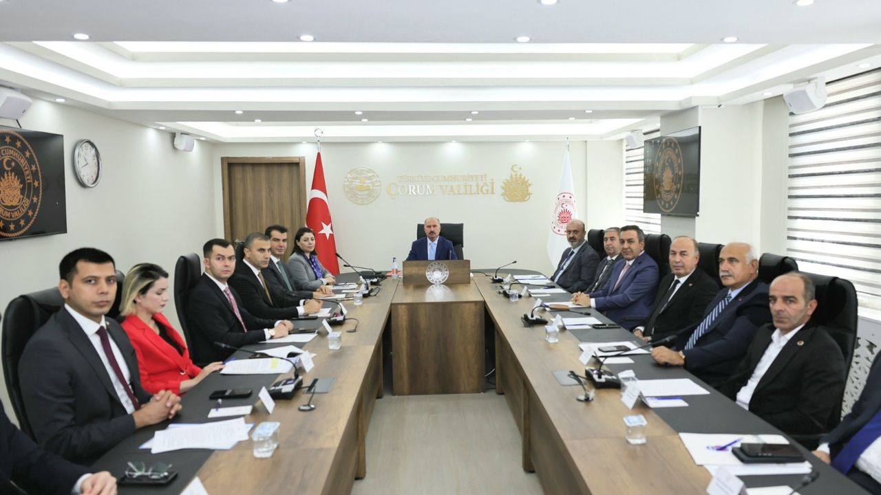 Taşkın riskleri ve  tedbirleri ele alındı
