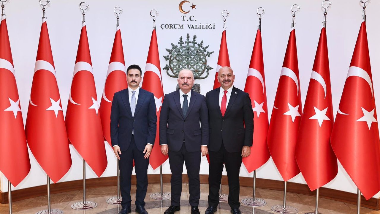 Vali Çalgan, Ortaköy  heyetini misafir etti