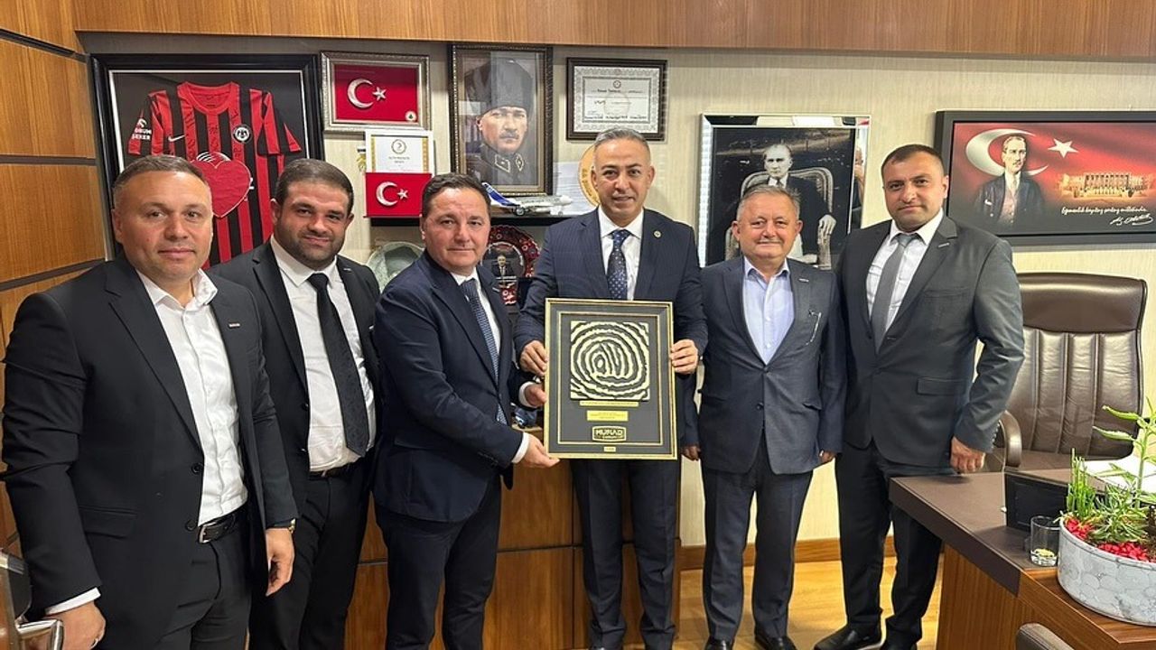 Tahtasız, MÜSİAD  heyetini misafir etti