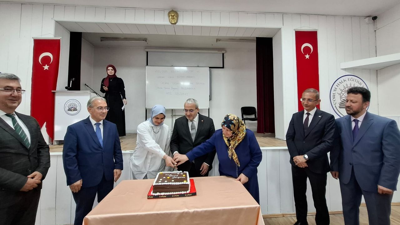 Halk Eğitim’de okuma bayramı