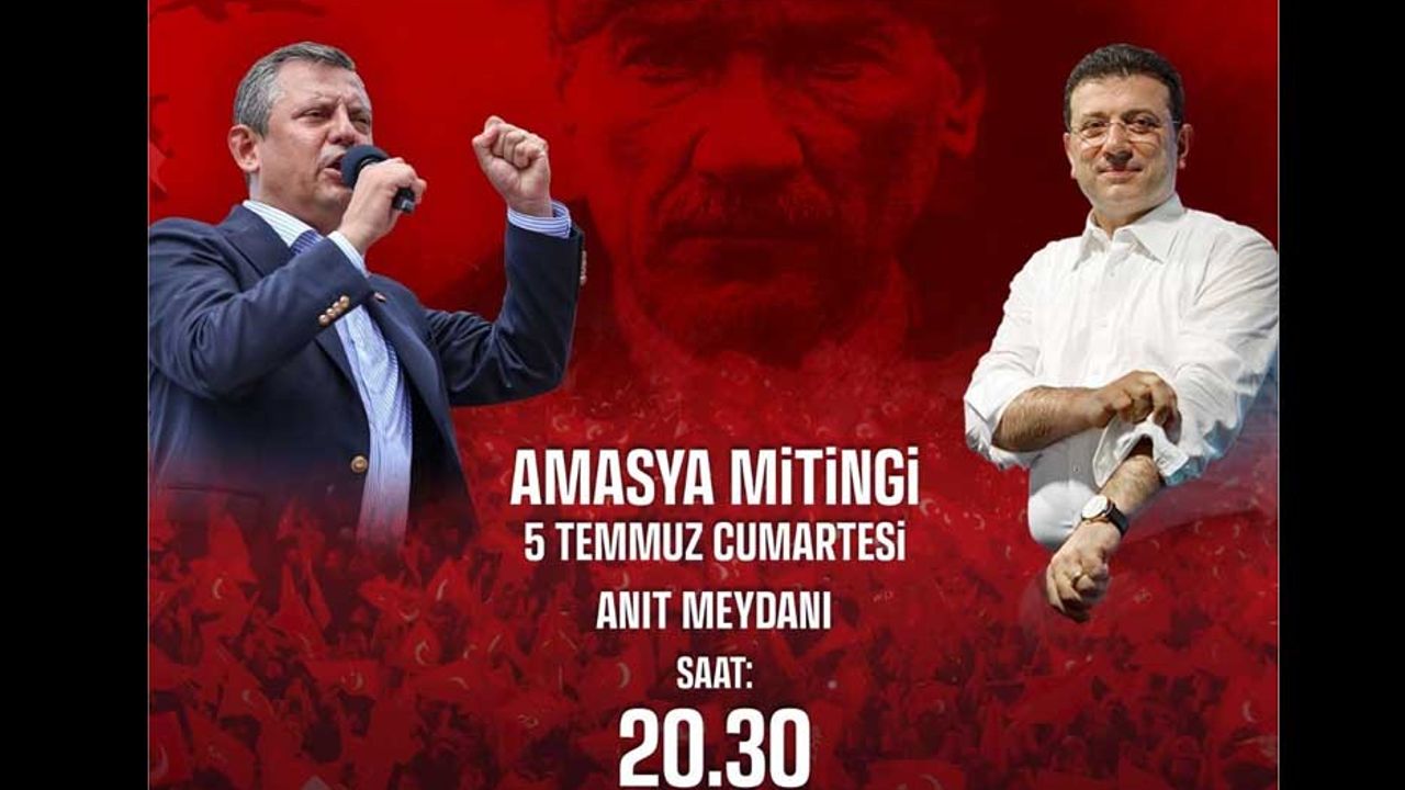 CHP, Amasya Mitingi için  Çorum’dan otobüs kalkacak