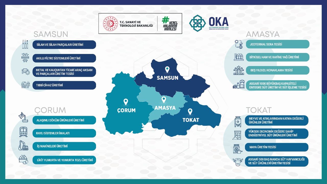 Yerel Kalkınma Hamlesi Programı kapsamında  desteklenecek sektörler belirlendi