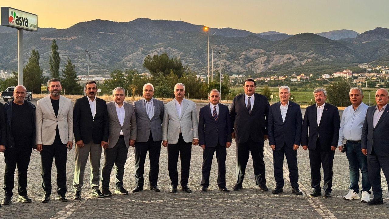 AK Partili başkanlar  Osmancık’ta buluştu