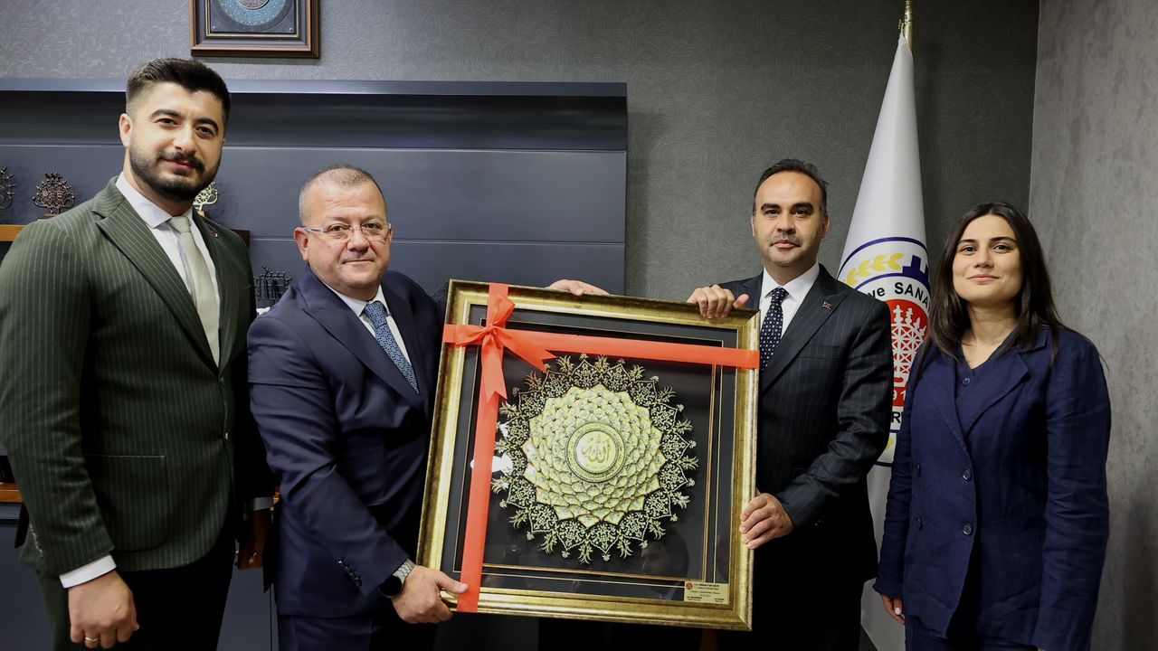 Bakan Kacır’ın TSO ziyareti