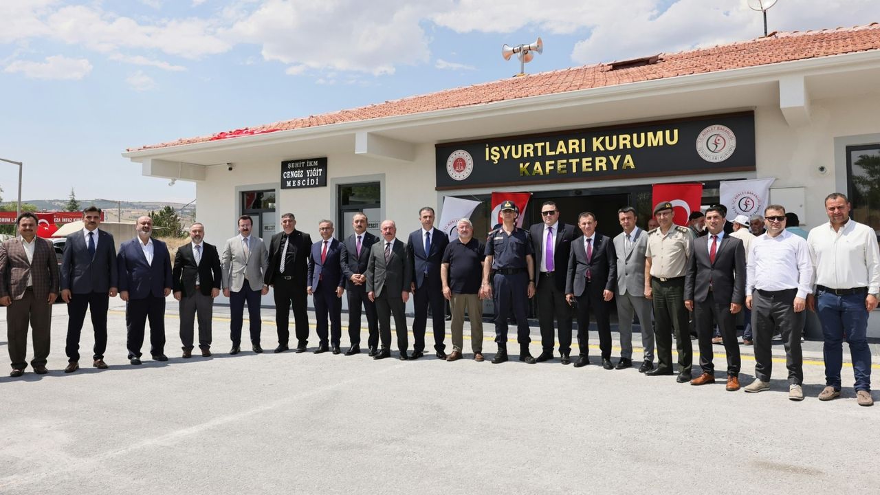 Şehit Cengiz Yiğit'in adı cezaevinde mescit ve sosyal yaşam alanını verildi