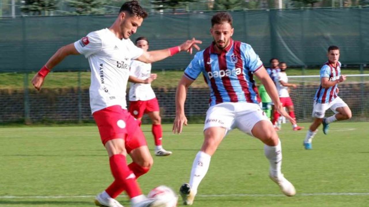 Ümraniye hazırlık maçında Trabzonspor’a 3-1 yenildi