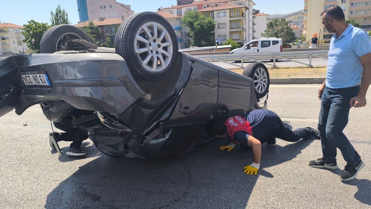 Çorum’da üzücü kaza: 1’i çocuk 8 kişi yaralandı